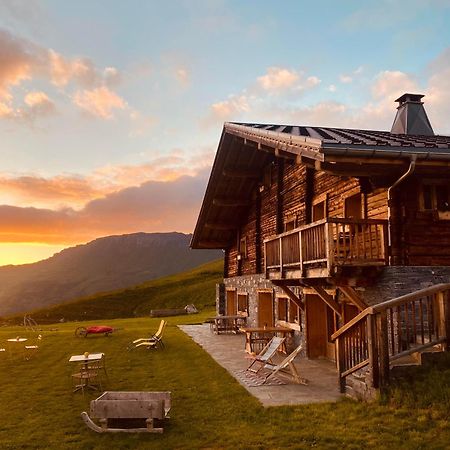 Chambres Et Tables D'Hotes Le Choton A Nono - Col Du Joly Beaufortain โอตลุซ ภายนอก รูปภาพ